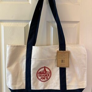 Trader Joe's Large Tote - Navy